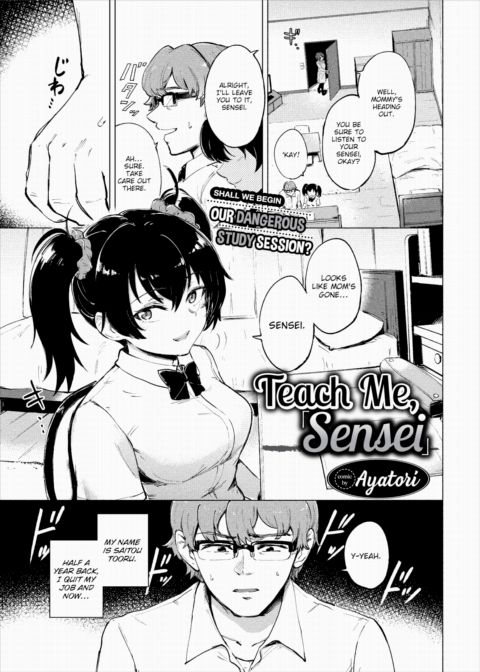 Teach Me, Sensei Chapter 1 page 1
