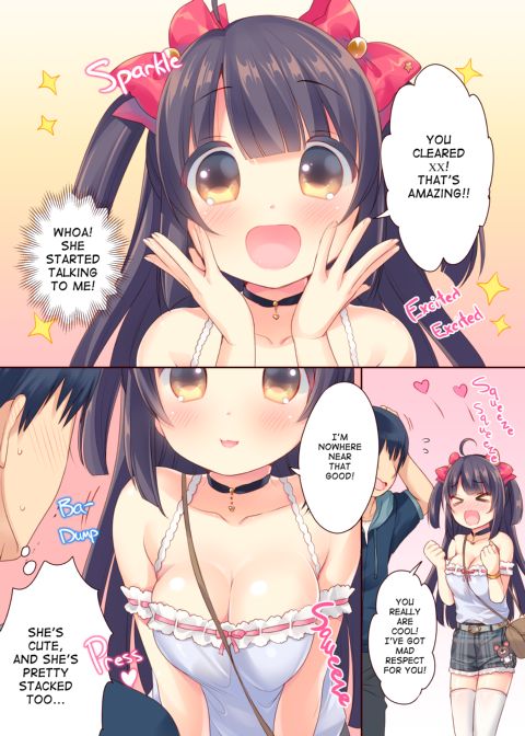Arcade Princess And A Virgin Boy Who Make Out And Have Lovey-Dovey Baby-Making Sex Chapter 1 page 4