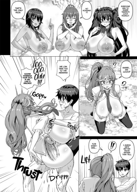 My Magic Stick Bewitches the Bitches 5: Big-Tittied Interrogation Chapter 1 page 56