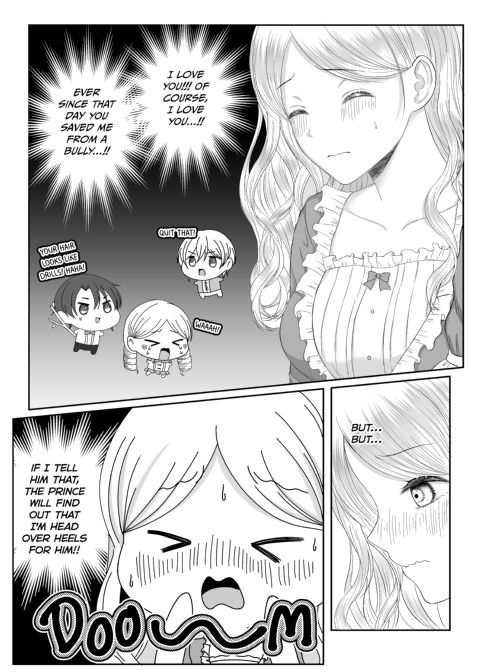 Sleeping With the Enemy: The Klutzy Villainess and the Teasing Prince Chapter 1 page 9