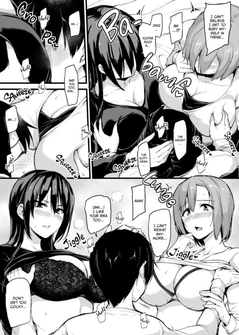 I Can't Get it Up Without Two Pairs of Big Breasts, So My Wife Brought Her Friend: Compilation Chapter 1 page 12