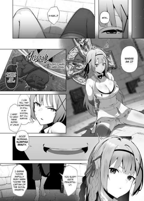 Princess Knight Alicia and the Naughty Body Spell Chapter 1 page 6