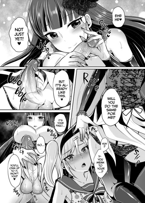 The Gothic Lady I Fell for at First Sight Is a Futanari: Compilation Chapter 1 page 14