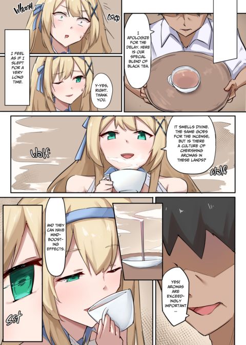 Princess Knight Alicia and the Bunny Girl Costume Chapter 1 page 8