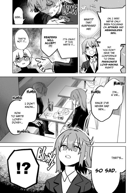 Teach Me Passion: A Virgin Eromangaka and His Editor Chapter 1 page 7