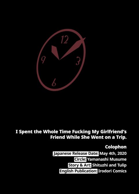 I Spent the Whole Time Fucking My Girlfriend's Friend While She Went on a Trip 1 Chapter 1 page 73