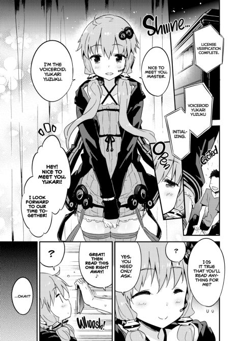 Voice Eroid Plus Sex: Yukari Yuzuki Chapter 1 page 2