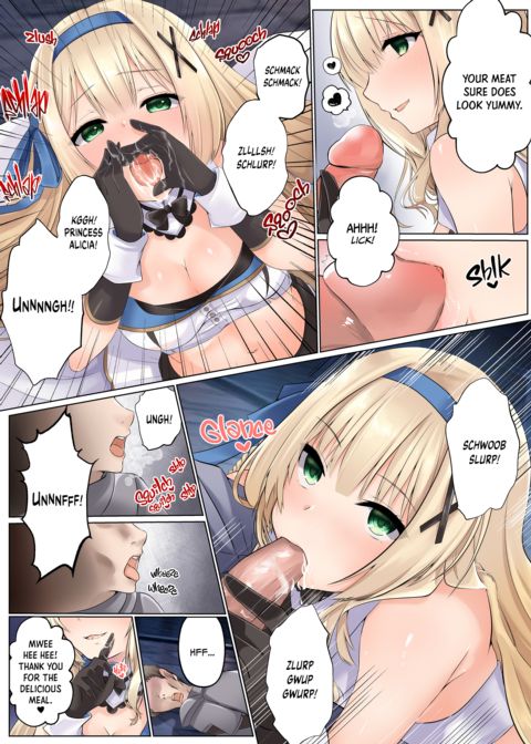 Princess Knight Alicia and the Invasion of the Succubus! Chapter 1 page 8