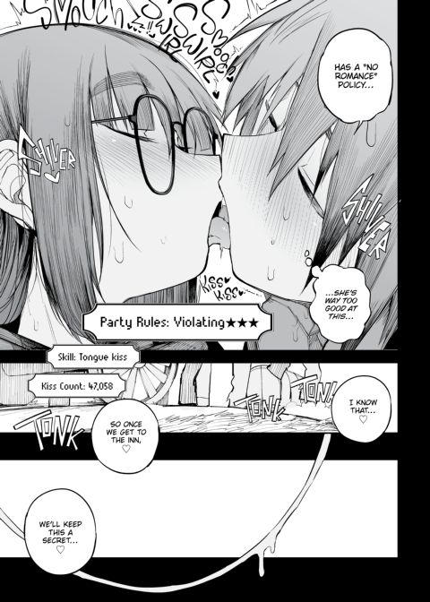 The S-Tier Slut Stats of a Girl Too Plain to Join the Hero's No-Romance Party Chapter 1 page 8