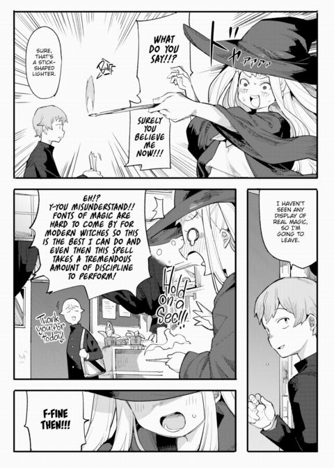 The Lonely Witch is at Her Wit's End! Chapter 1 page 5
