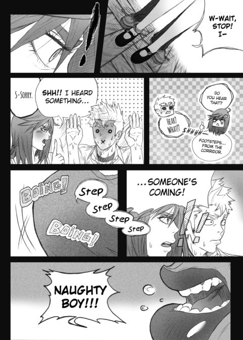 Amague! Chapter 3 "Dance is Dead" Part 2 Chapter 1 page 8
