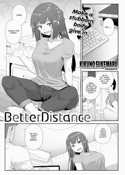 Better Distance Chapter 1 page 1