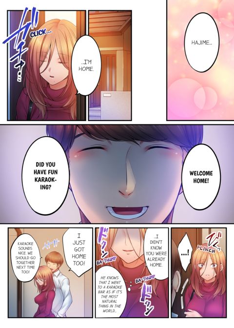 I Can't Resist His Massage! Cheating in Front of My Husband's Eyes Volume 13 Chapter 1 page 53