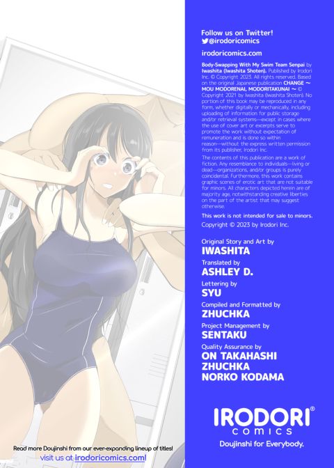 Body-Swapping With My Swim Team Senpai Chapter 1 page 44