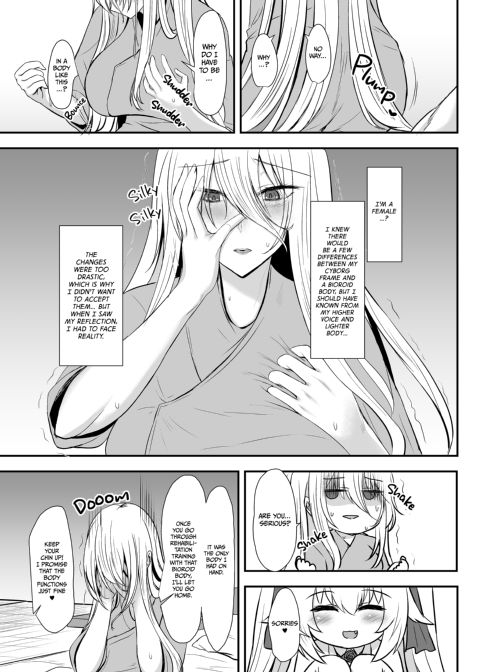 Gender Bender Cyborg Gets Hooked on Futanari Sex Chapter 1 page 6