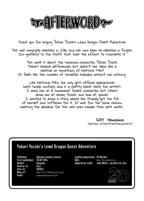 Yukari Yuzuki's Lewd Dragon Quest Adventure Chapter 1 page 23