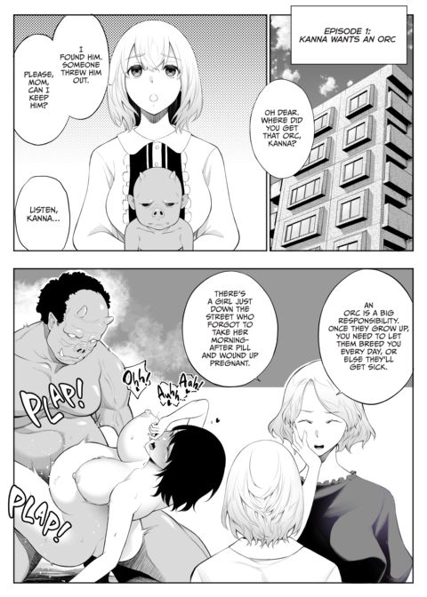A Girl and Her Orc Chapter 1 page 3