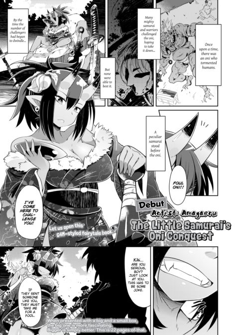 The Little Samurai's Oni Conquest Chapter 1 page 1