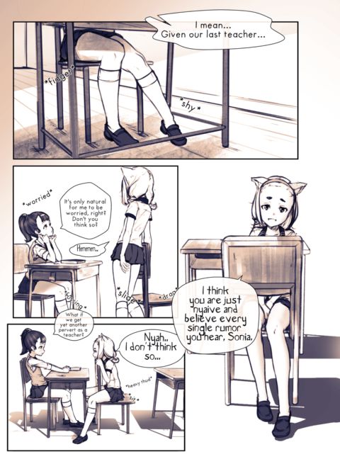 Heeey, teacher, can you give us ballet lessons? Chapter 1 page 11