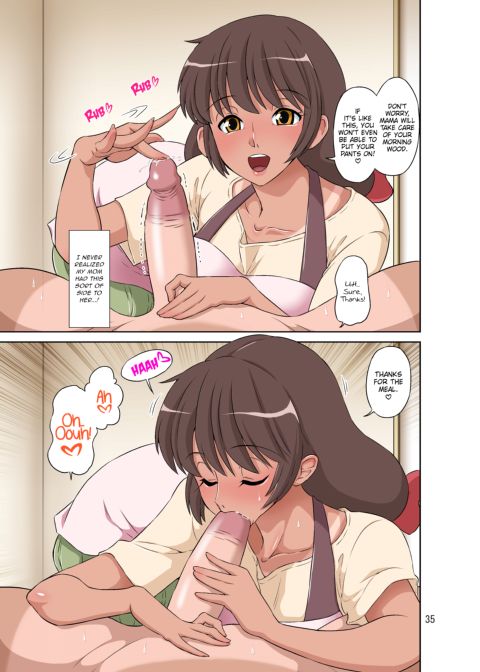 A Caring Mother Fucked By Her Cunning Son + Tanned Version Chapter 1 page 85