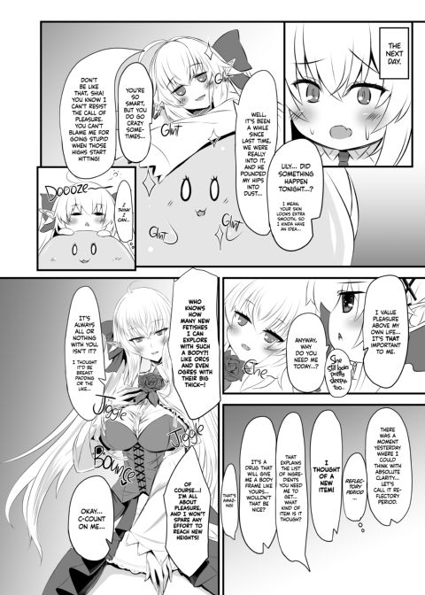 The Elf Shopkeeper is All About Pleasure And Makes Steamy Happy Love With Her Slime Familiar Chapter 1 page 23