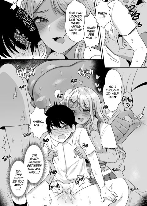 These Twin Gyarus Can't Get Enough Of My Cock! 4 Chapter 1 page 35