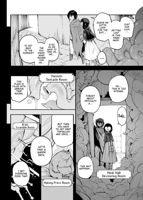 The S-Tier Slut Stats of a Girl Too Plain to Challenge the Milking Dungeon Chapter 1 page 5