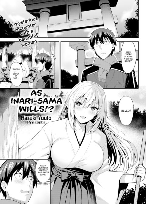 As Inari-sama Wills!? Chapter 1 page 1