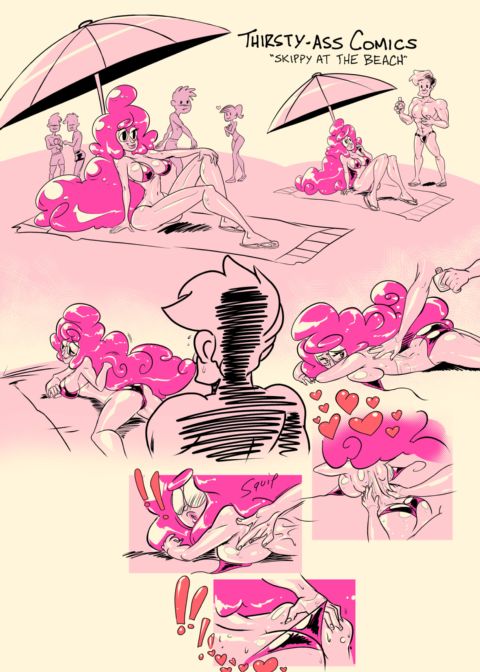 Skippy at the Beach Chapter 1 page 1