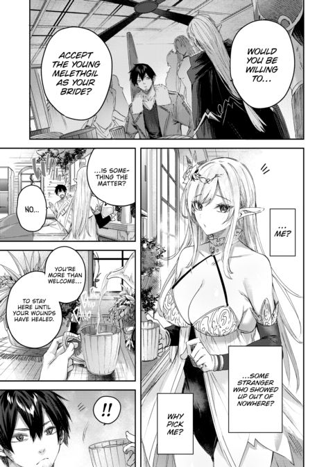 A Bachelor Hunter's Encounter in the Elven Forest Chapter 1 page 21