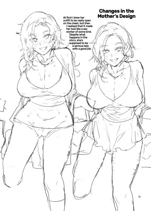 My Friend With Zero Chastity and her Mom Chapter 1 page 35