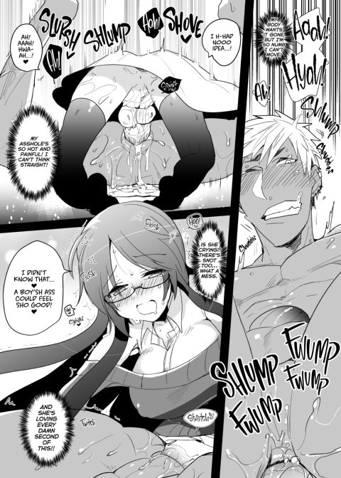 Remember That Time I Rescued My Quiet Classmate and Went for a Quickie but Then Fell in Love With Futa Cock? Chapter 1 page 13