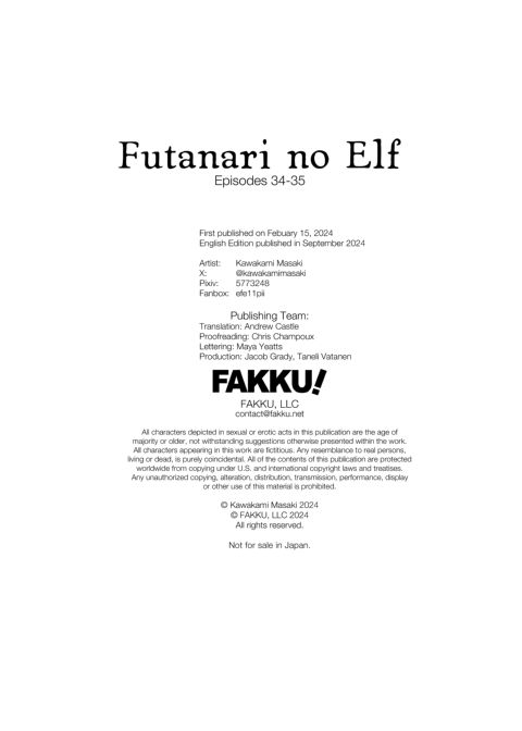 Futanari no Elf - Episodes 34-35 Chapter 1 page 39
