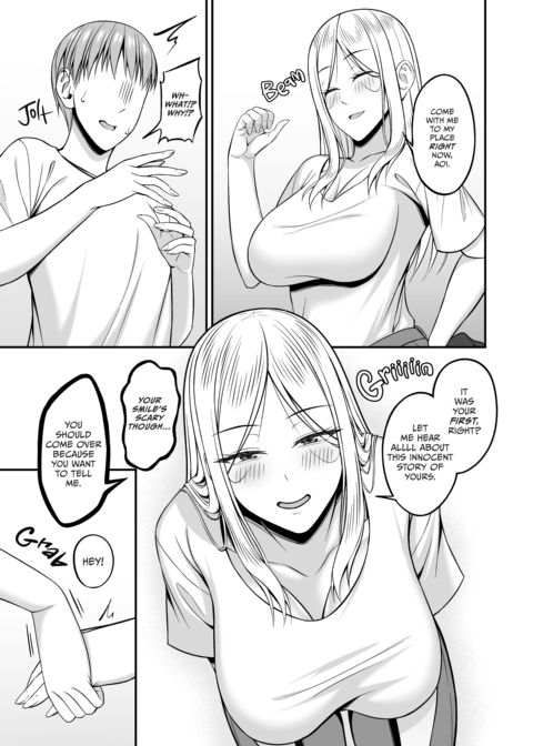 Hanging Out at My Big-Titty Gyaru Coworker's Place Chapter 1 page 4