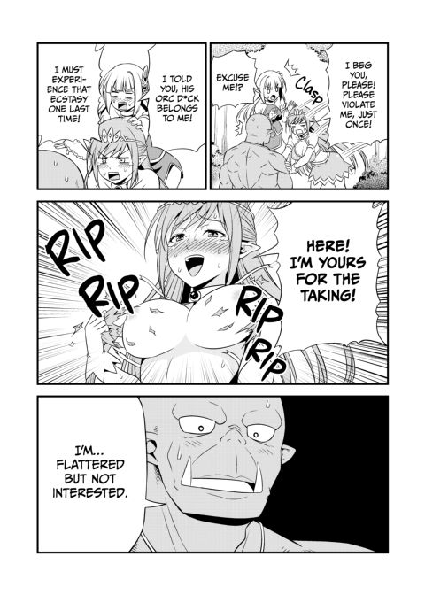 The Horny Elf and the Gentleman Orc 4 Chapter 1 page 28