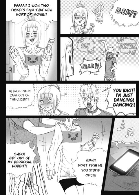 Amague! Chapter 4 "Dance is Dead" Part 3 Chapter 1 page 4
