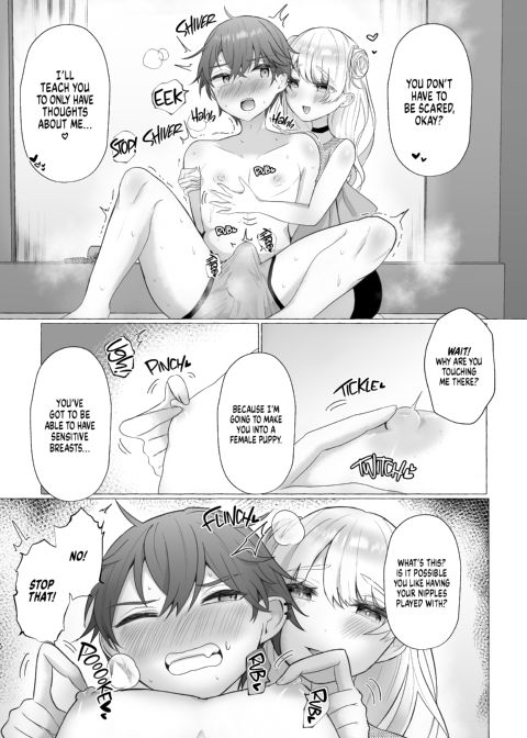 Turning a Cocky Guy Into a Bashful Bitch Chapter 1 page 8