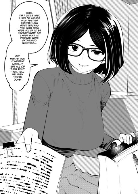 Ms. Black Rimmed Glasses Chapter 1 page 6