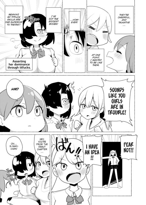 Kanari Tokusaku's first book, Sex is Fun! ❤ is now available in Japan!! Chapter 1 page 3