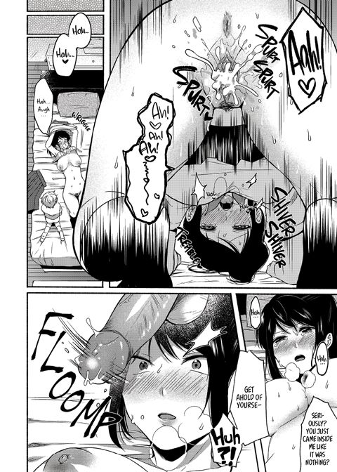 My First Orgasm: Lovey-Dovey Sex with a Girl Who Runs @#NSFW Account Chapter 1 page 25