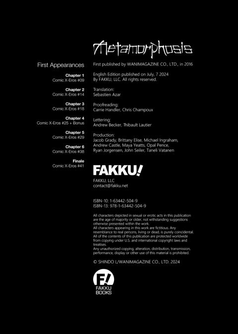Metamorphosis: Hard Edition Chapter 1 page 481