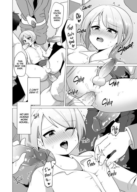 The Naughty Crossdressing Office Lady Chapter 1 page 21