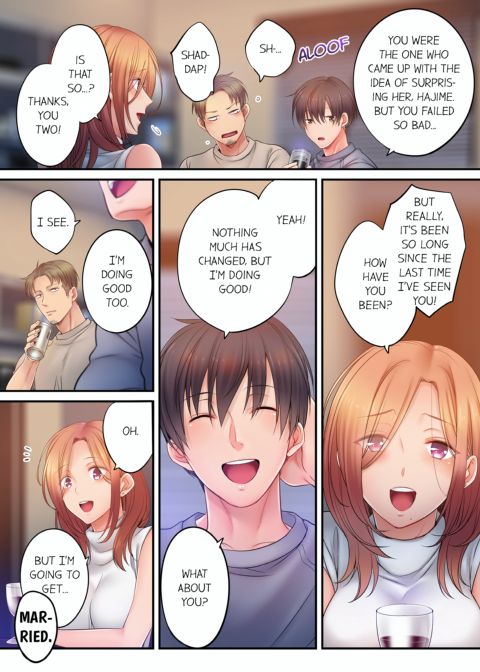 I Can't Resist His Massage! Cheating in Front of My Husband's Eyes Volume 10 Chapter 1 page 61