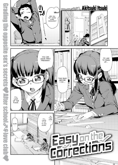 Easy on the Corrections Chapter 1 page 1