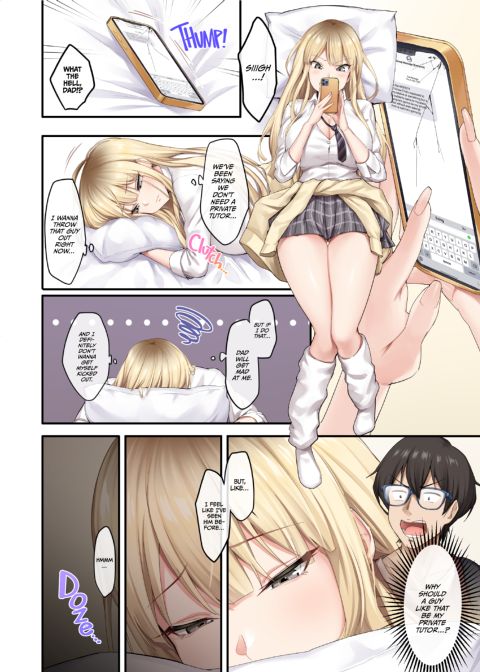 Home Lessons With Sexy Gyarus 1 Chapter 1 page 7