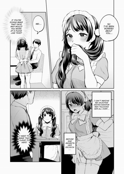 Careful of Maid Cafes Where Touching is OK Chapter 1 page 6