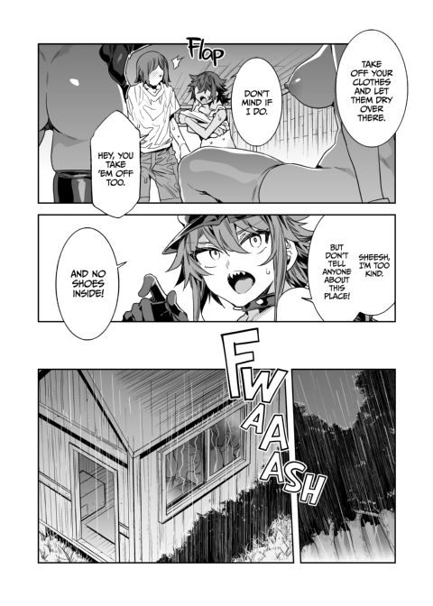 My Friend with Zero Chastity and the Secret Base Chapter 1 page 9