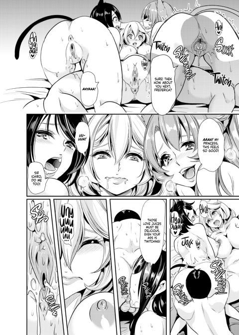 My Harem in Another World 4 - Eight-Way Huge Cat Orgy! Chapter 1 page 14