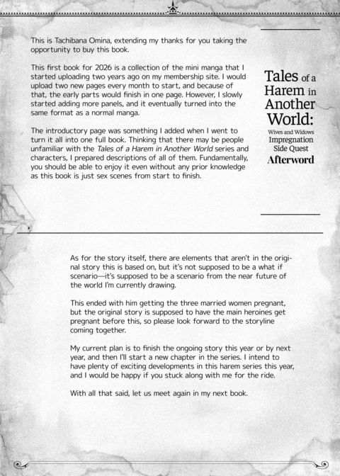 Tales of a Harem in Another World: Wives and Widows Impregnation Side Quest Chapter 1 page 72