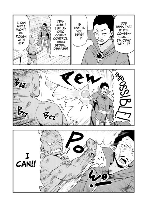 The Horny Elf and the Gentleman Orc 3 Chapter 1 page 27